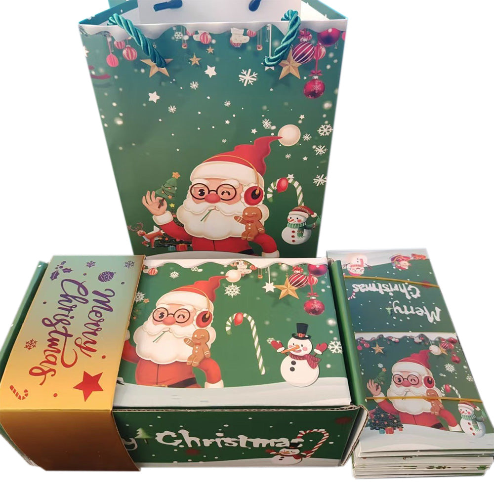 Christmas Folding Surprise Gift Box with 10 Jumping Surprise Bounce Boxes