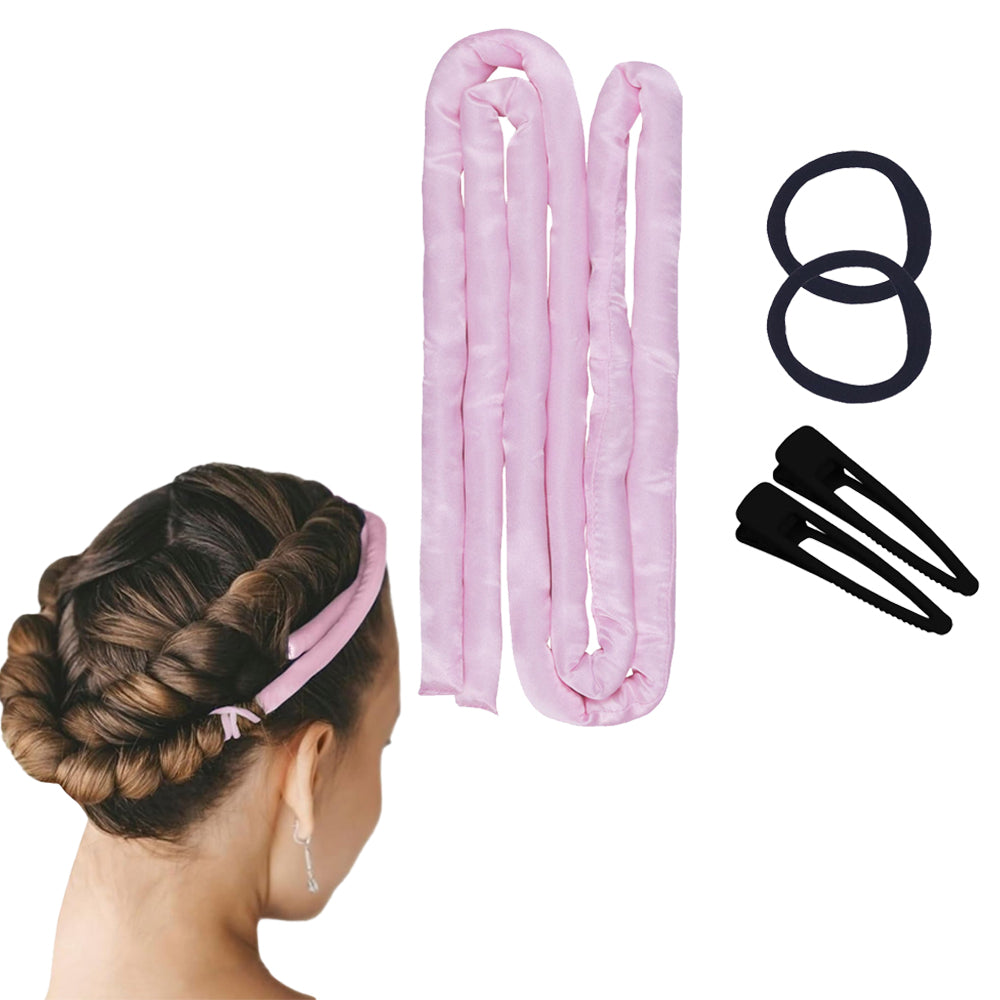1.6 Meters Heatless Small Curling Rod Headband