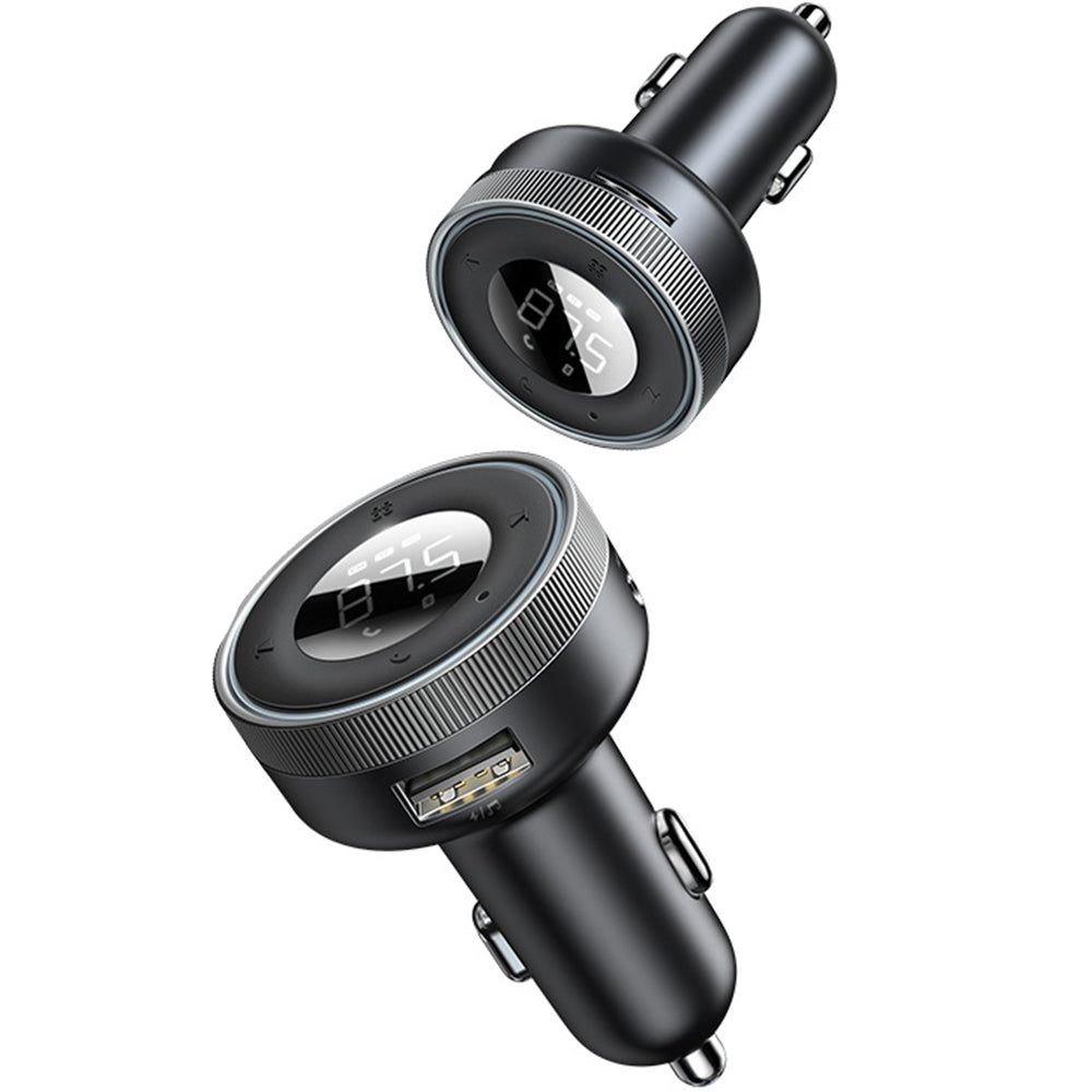 Bluetooth 5.0 Radio Car Kit Wireless FM Transmitter USB Charger Player