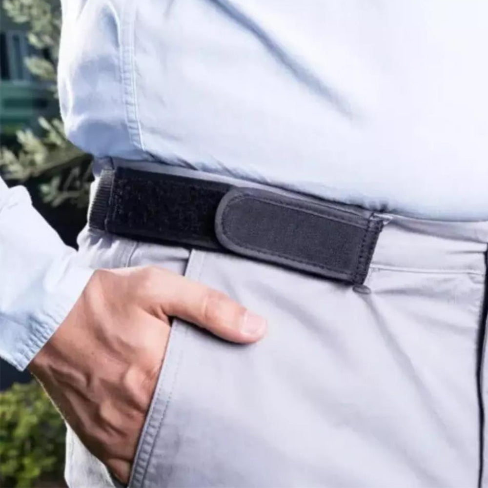 2PCS Elastic No Buckle Hook and Loop Nylon Waistband