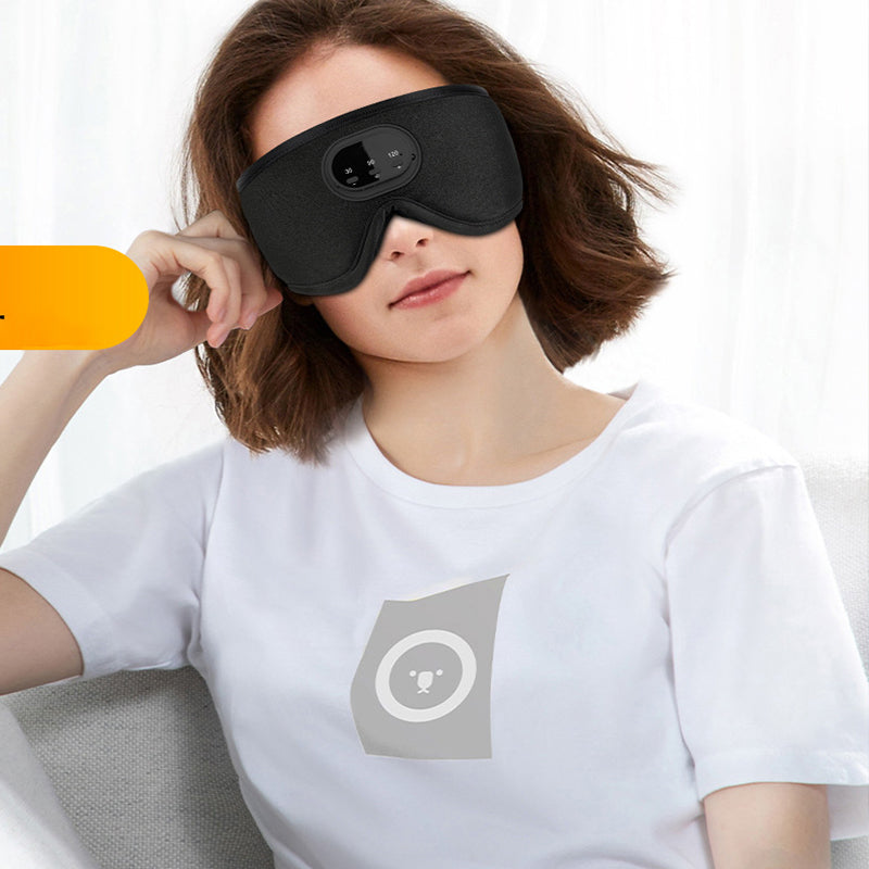 White Noise Sleep Mask Wireless 5.2 Bluetooth Sleep Headphones