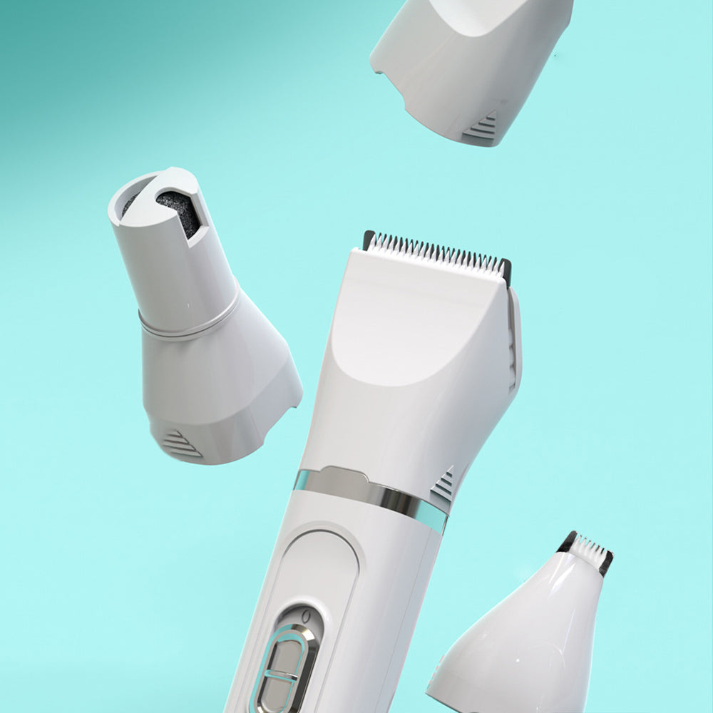2Pcs Electric Pet Hair Trimmer Kit