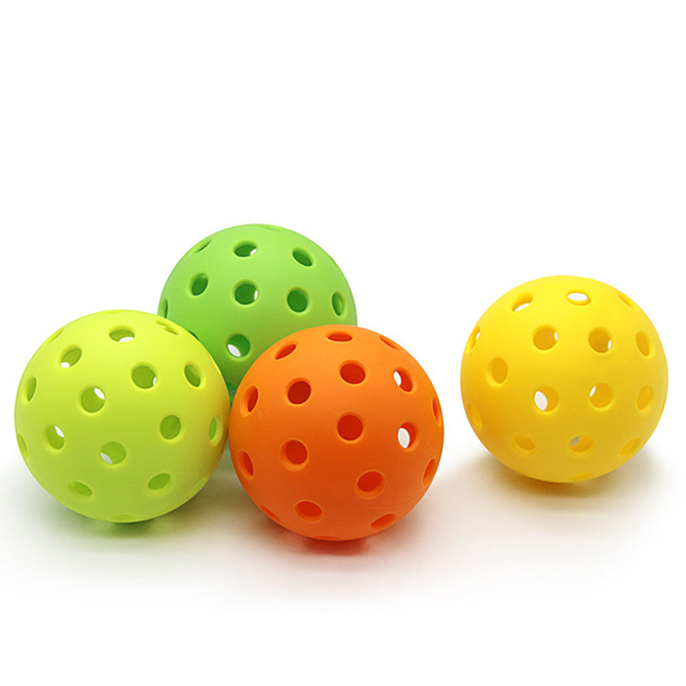 12 Pack TPE 26 Hole Training Balls High Visibility Indoor Outdoor