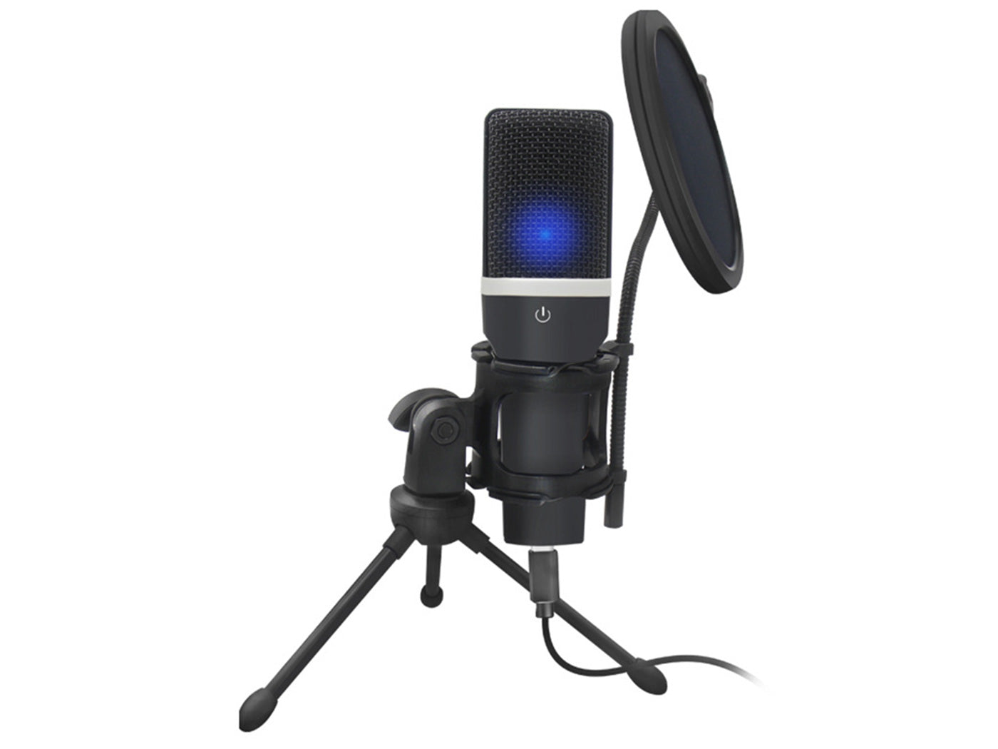 Christmas Gift USB Microphone Computer Condenser Recording Microphones for Laptop Desktop PC