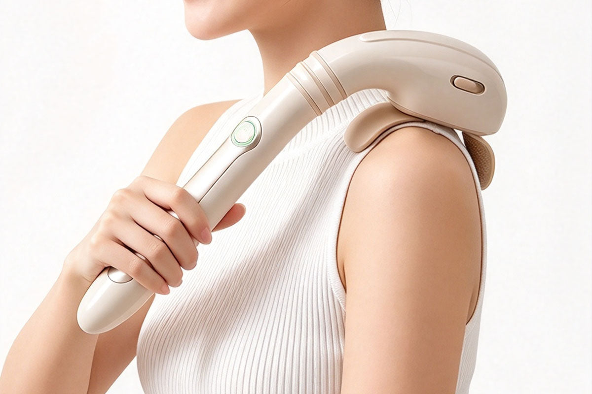 USB Wireless Electric Kneading Massager with 3 Levels Neck Massager