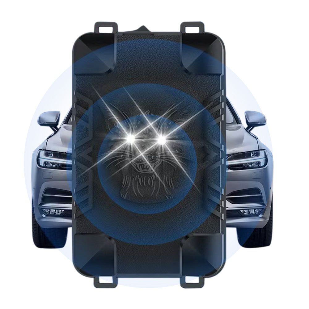 Under Hood Ultrasonic Rodent Repeller with Strobe Light & 3 Power Supply Methods for 12V Cars