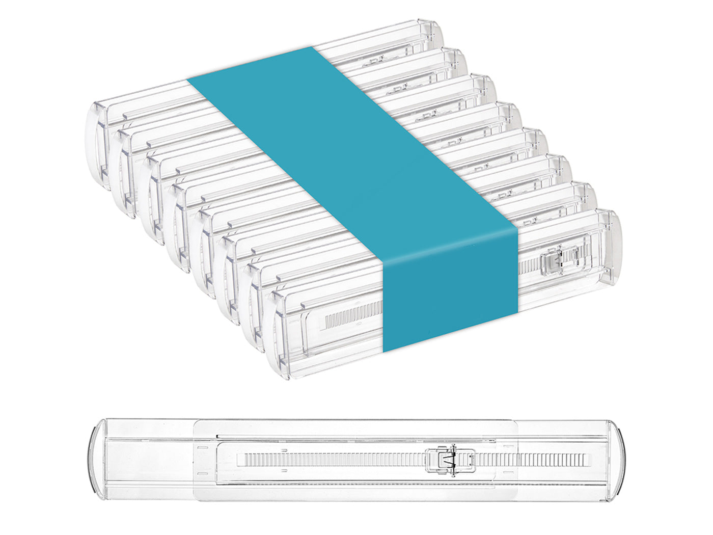 8Pcs Adjustable Plastic Drawer Dividers Expandable Drawer Organizer Separators