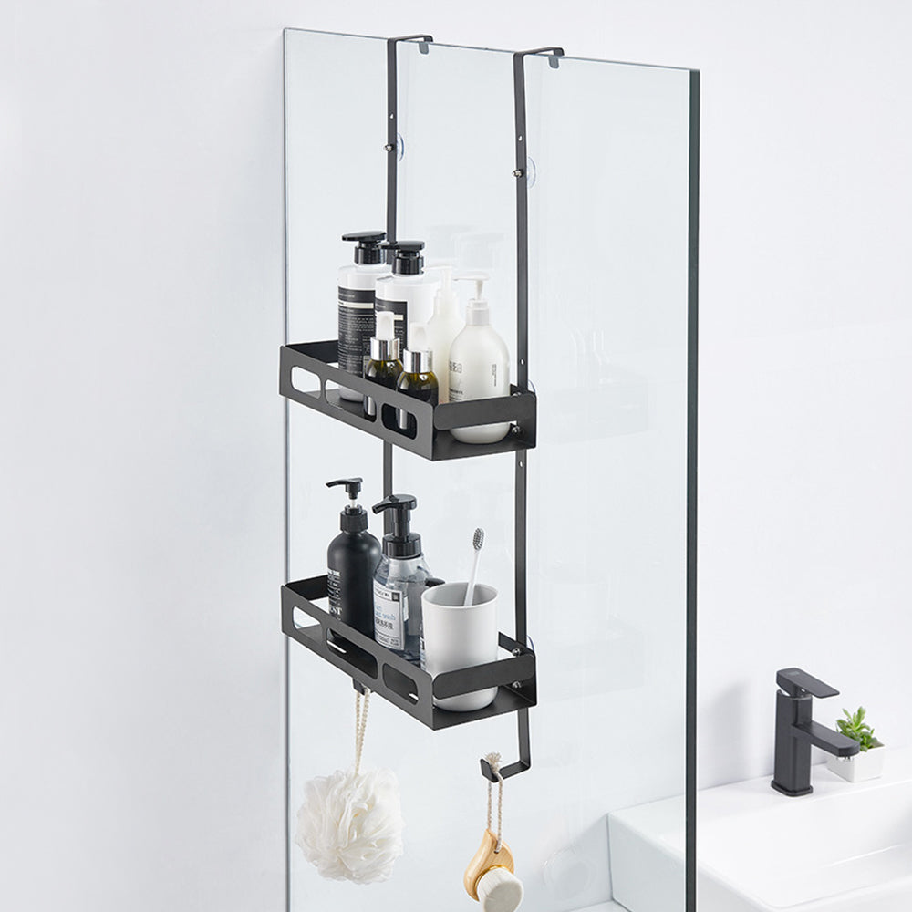2 Tiers Bathroom Hanging Storage Rack