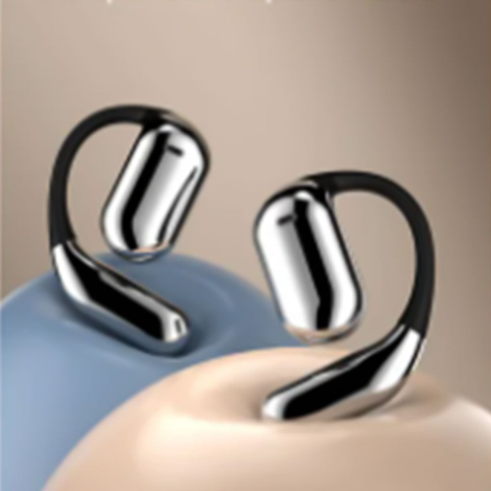 Wireless Open Ear Earbuds With LCD Touchscreen Bluetooth 5.4 Over The Ear Earbuds