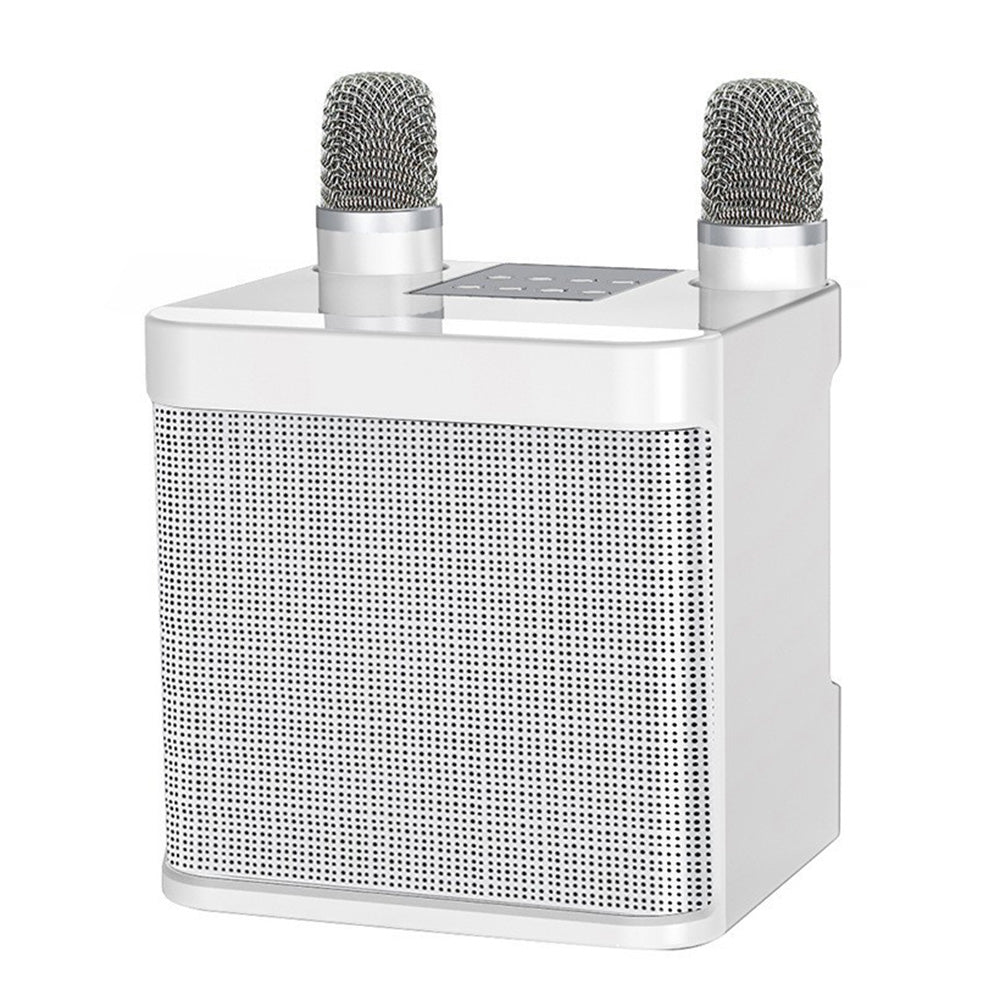 Wireless Bluetooth Speaker KTV Home Karaoke Singing Machine with Dual Microphones
