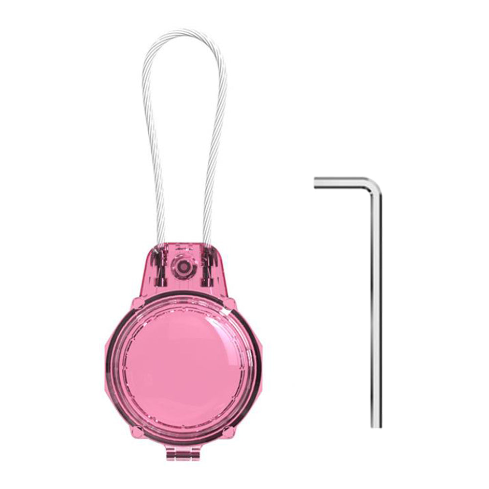 Water-Resistant AirTag Key Lock Case Compatible with Apple AirTags