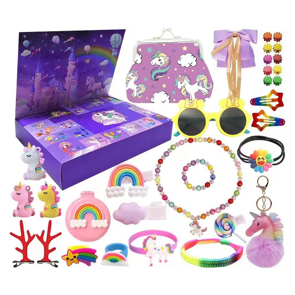 24 Days Countdown Christmas Advent Calendar Girls Blind Box