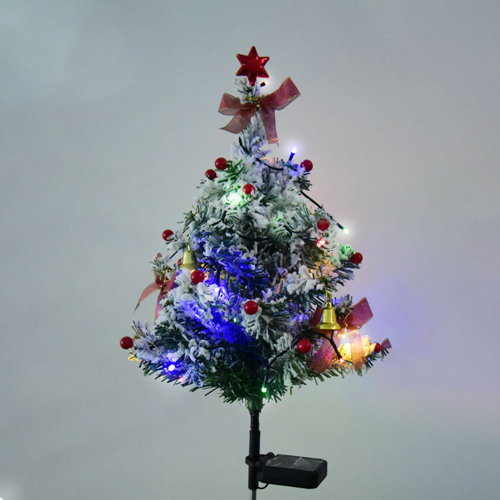 85cm Solar Christmas Tree Light Decoration Outdoor Solar Powered Christmas Yard Stake Light