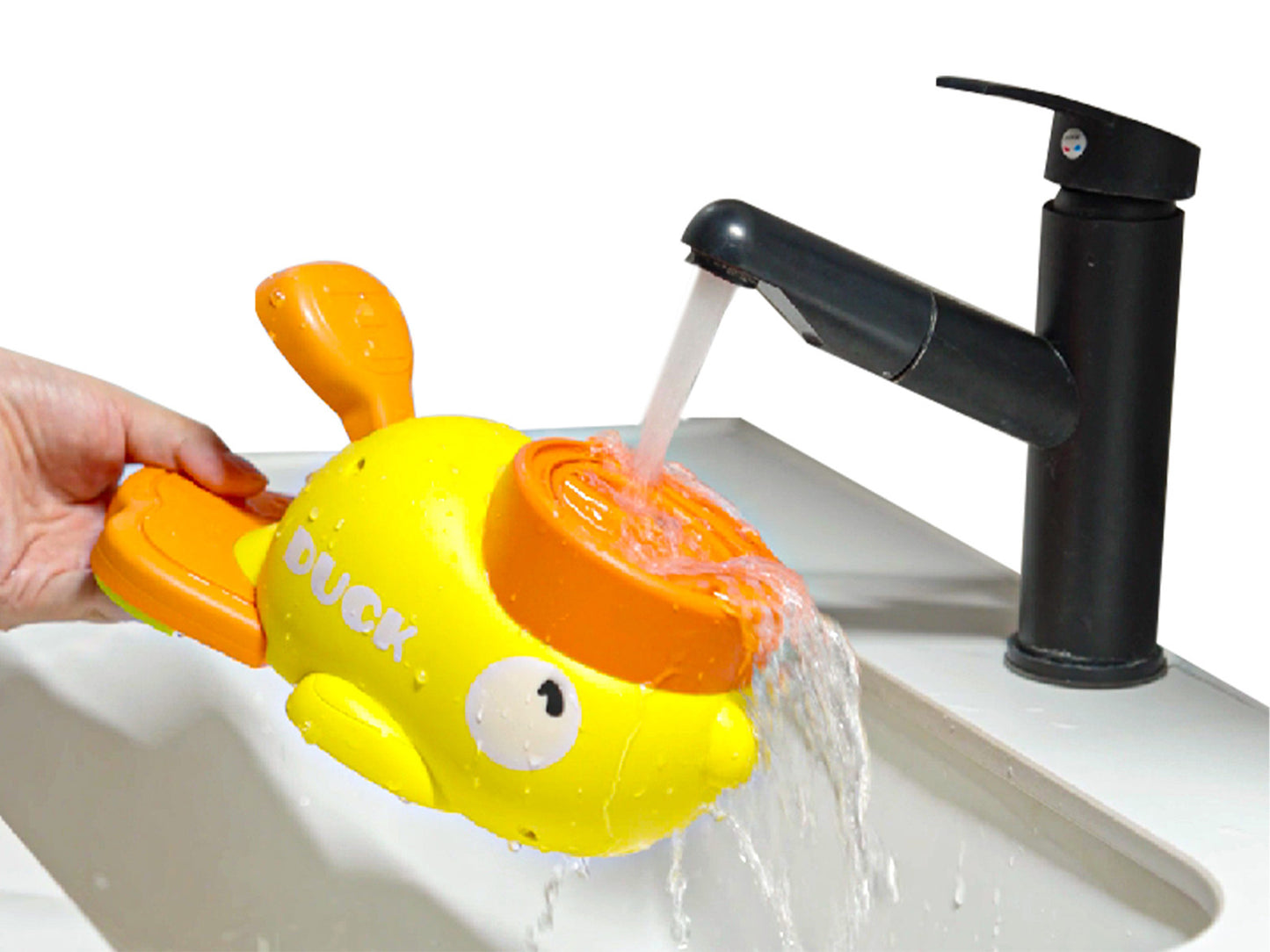 Dog Interactive Treat Dispenser Duck Toy, Food Puzzle Slow Feeder