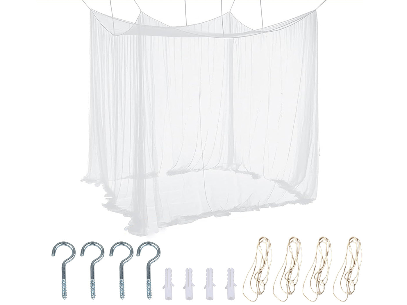 Patio Mosquito Netting 220x200x200cm Garden Outdoor Mesh Mosquito Net Tent