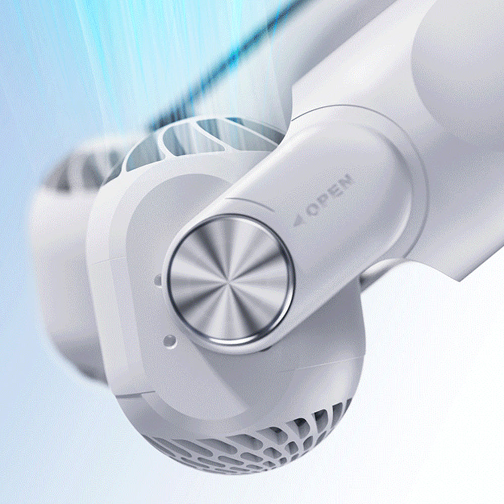 USB Neck Fan with Rotatable Blower Head Neck Air Conditioner Personal Fan