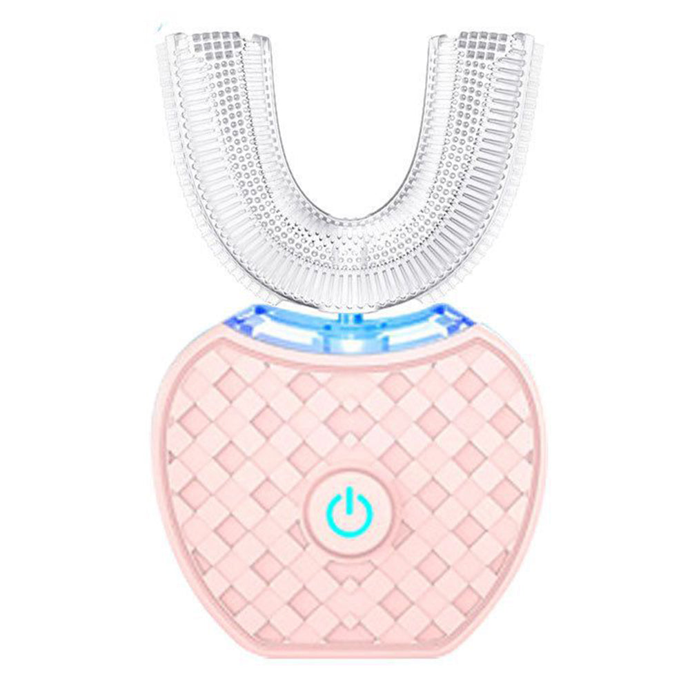 Wireless Charging U-Shaped Electric Toothbrush with Automatic Cleaning