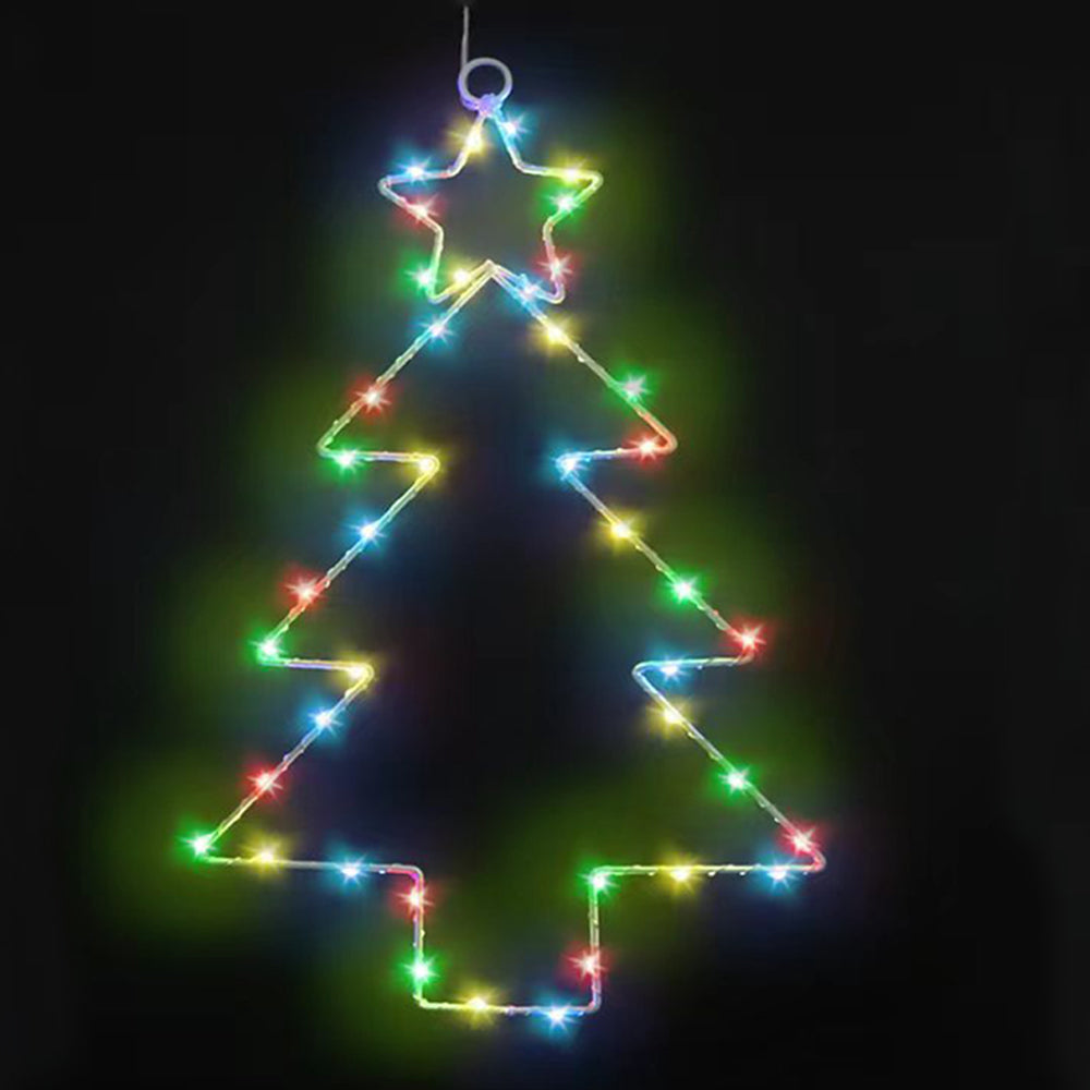 3Pcs Christmas Tree Light Indoor Xmas Table Decoration Light with Timer