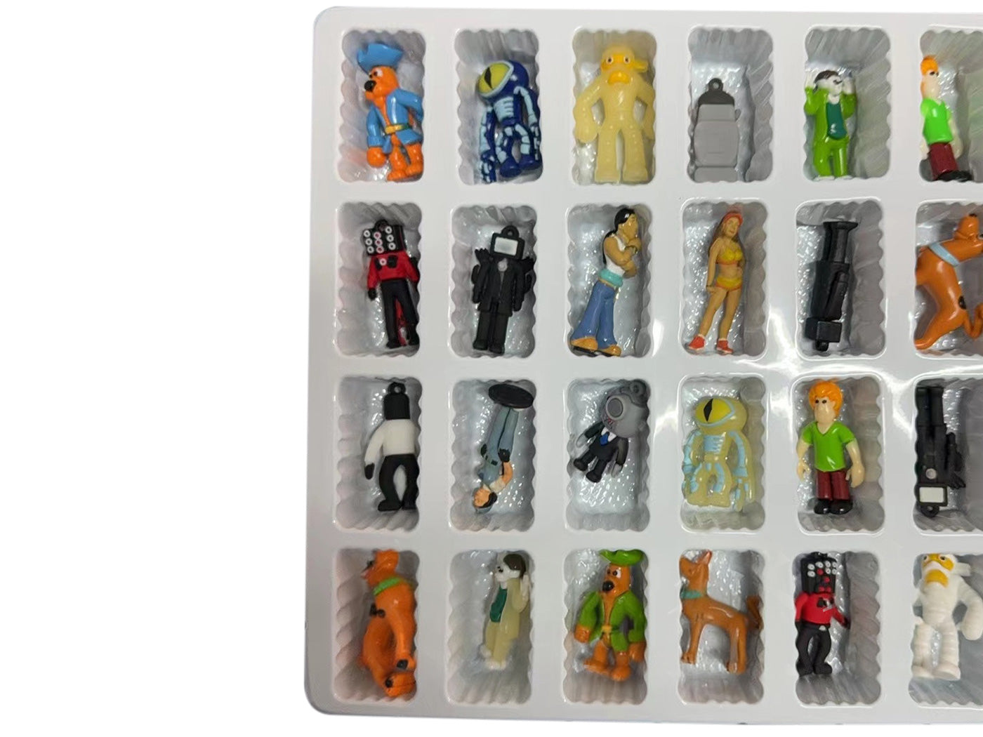 Cartoon Inspired Figures Advent Calendar 24-Day Christmas Advent Calendar