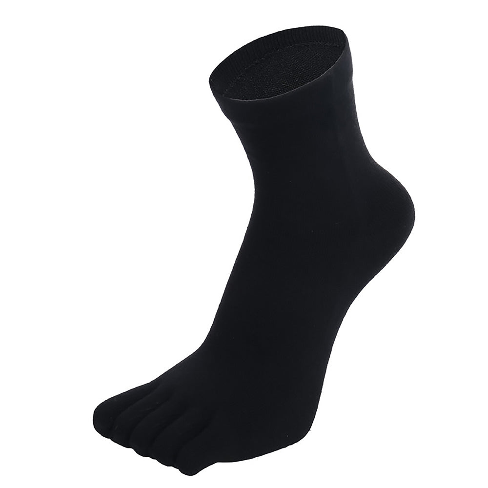 5 Pack Mens Breathable Five Toe Socks