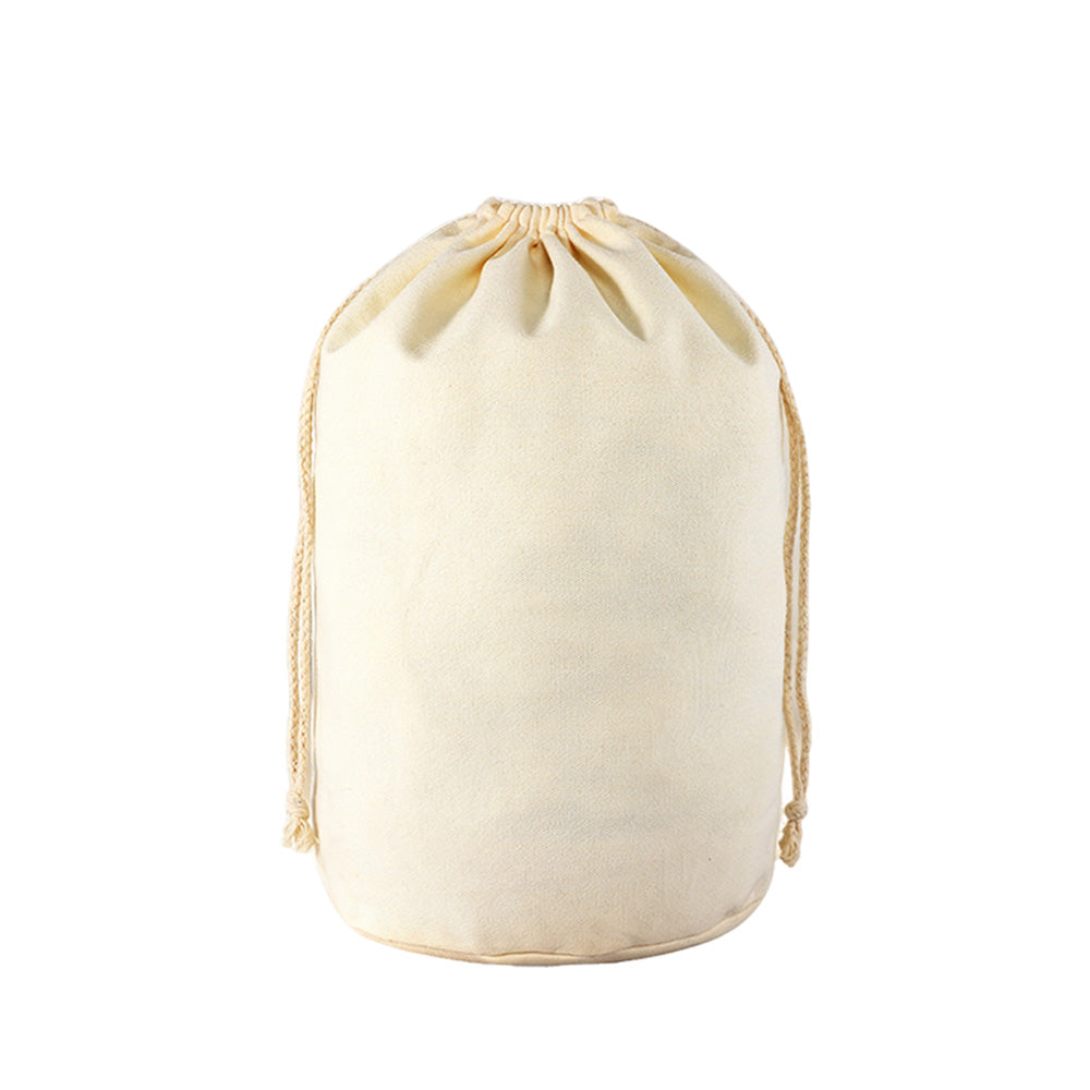 10 Pack Reusable Canvas Drawstring Storage and Gift Bags