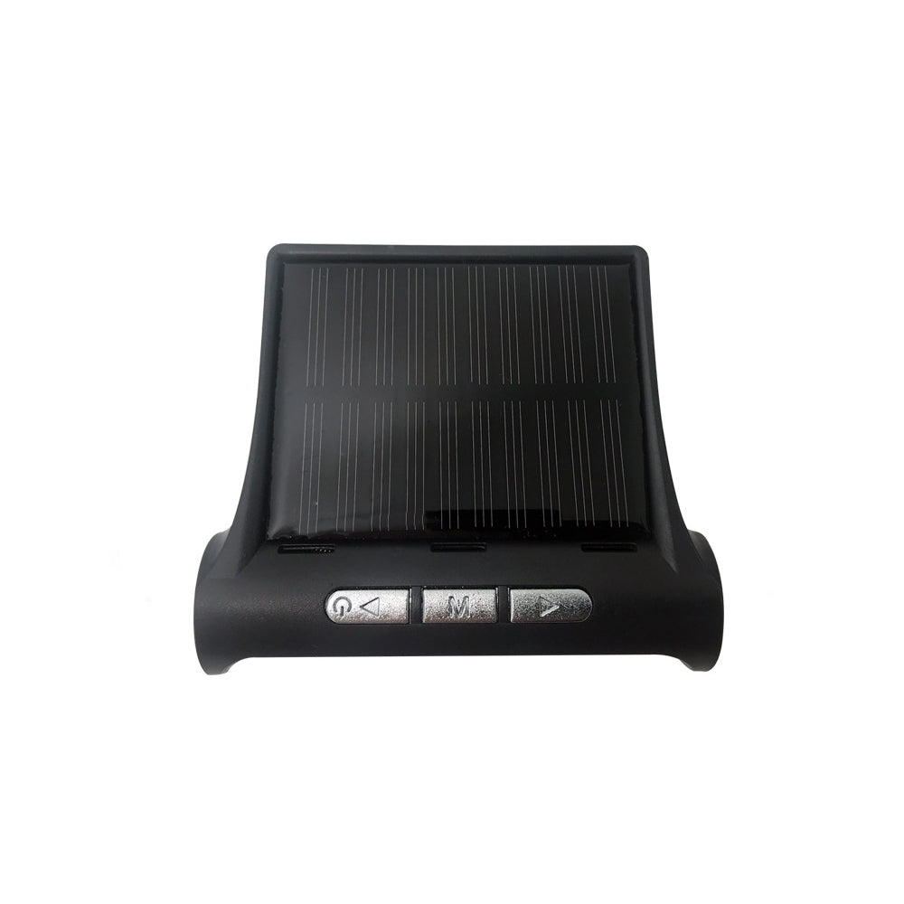 Wireless Solar Car Tire Pressure Monitoring System with 4 External Sensors