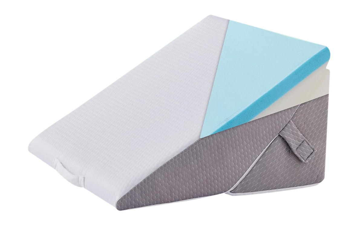 Wedge Pillow Headboard for After Surgery Adjustable Wedge Pillow for Acid Reflux Relief