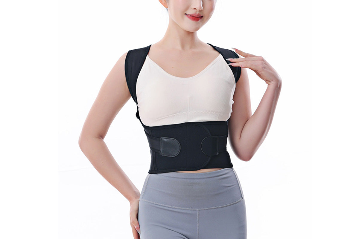 Unisex Posture Corrector Lumbar Brace Lightweight Back Support Shoulder Brace Belt