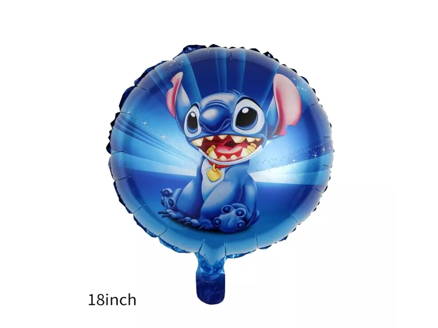 5Pcs Stitch Inspired Foil Balloon Set Party Decoration