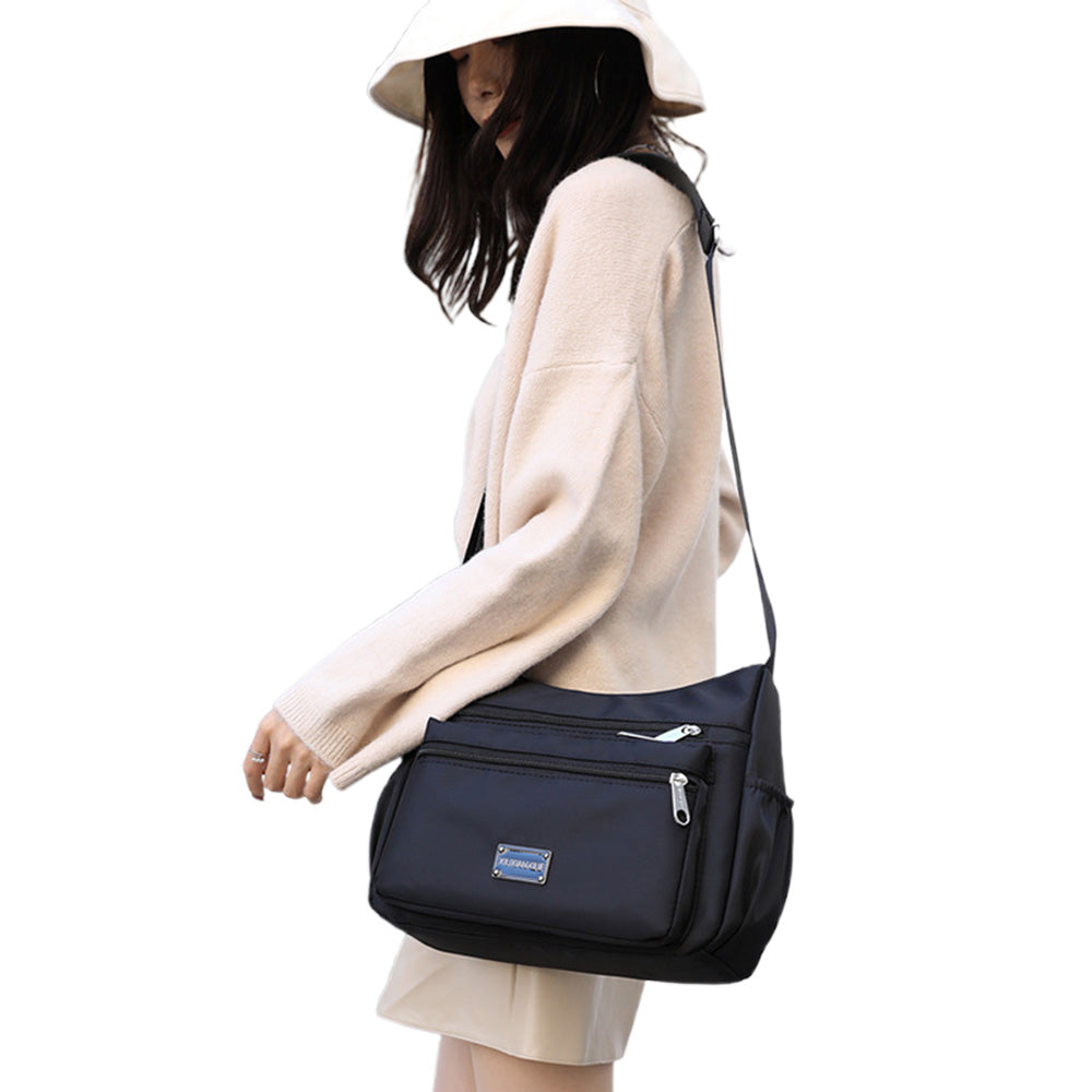 Women Shoulder Handbag Roomy Multiple Pockets Bag Ladies Crossbody Purse