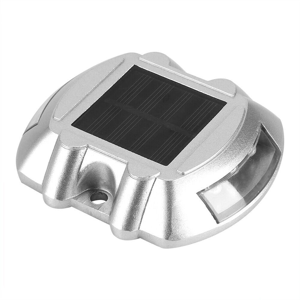 2Pcs Solar LED Pathway Driveway Ground Light