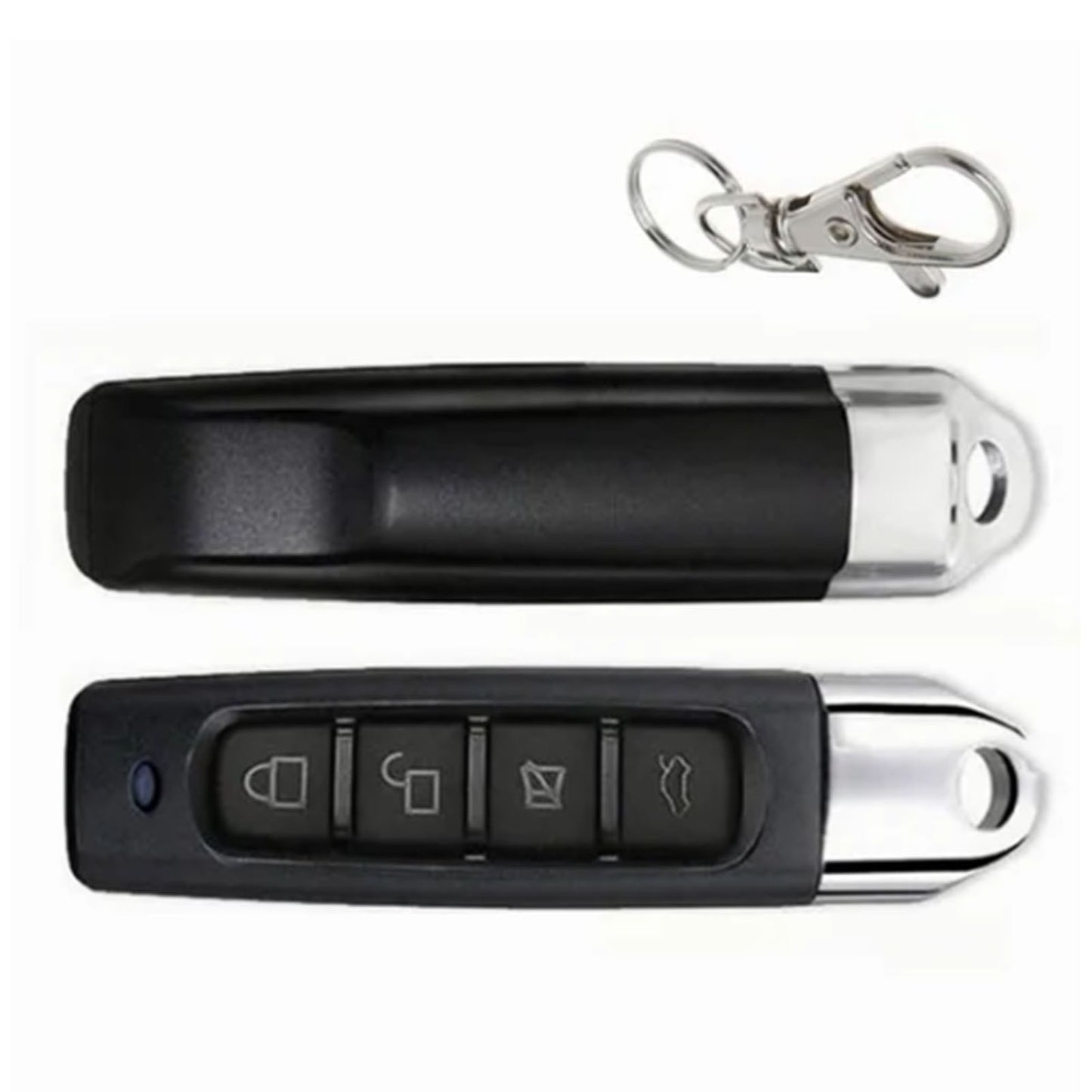 Wireless Remote Control Key Fob 4 Buttons 433MHz Copy Remote Control for Electric Gate Garage Door