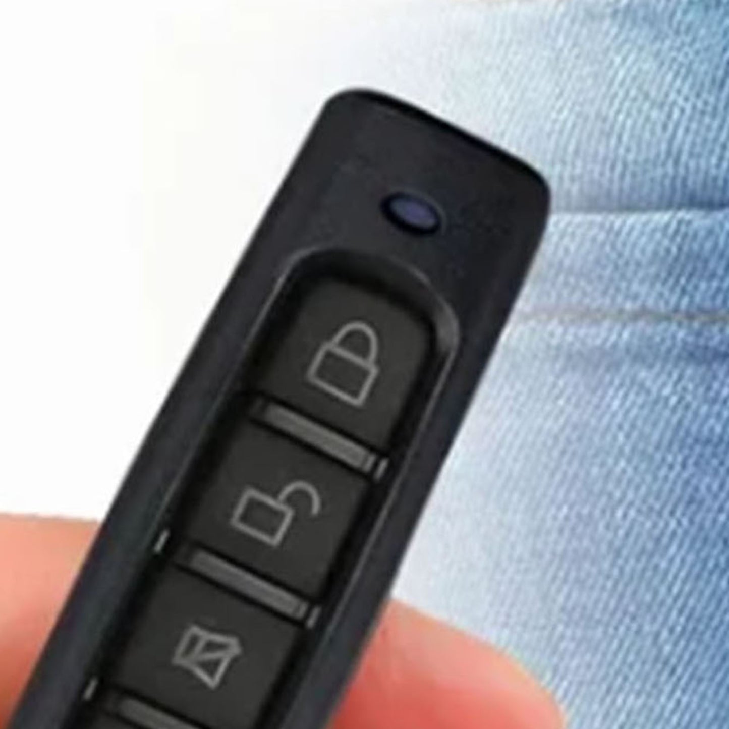 Wireless Remote Control Key Fob 4 Buttons 433MHz Copy Remote Control for Electric Gate Garage Door