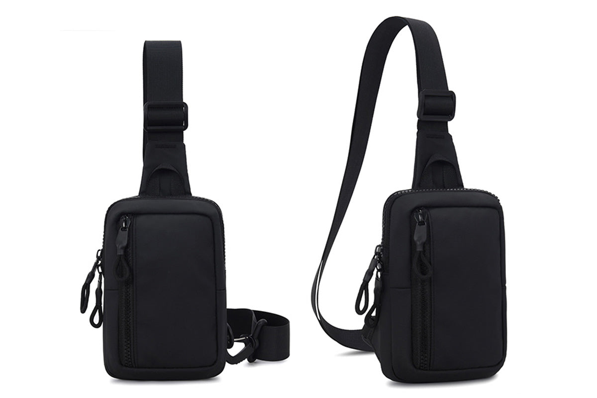 Mini Crossbody Sling Bag Travel Daypack Shoulder Bag for Running and Outdoor Use