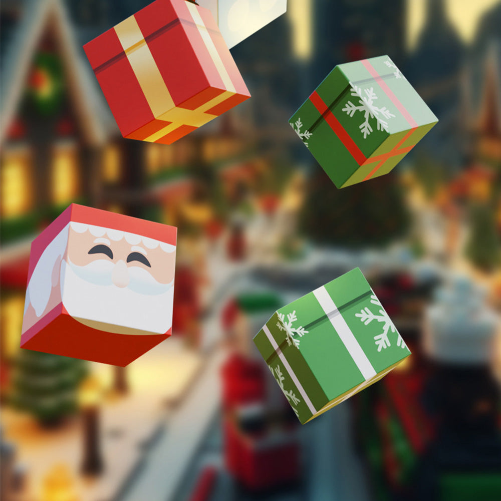 Christmas Building Cubes Sets for Boys and Girls