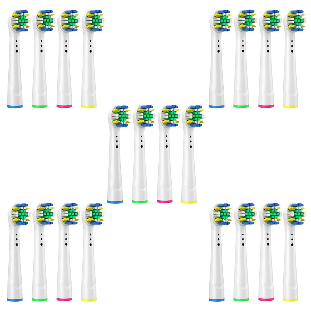 20Pcs Replacement Electric Toothbrush Heads for OralB D100 D3709 D12