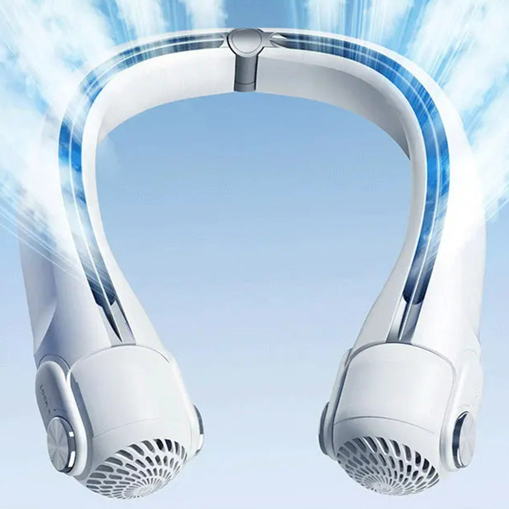 USB Neck Fan with Rotatable Blower Head Neck Air Conditioner Personal Fan