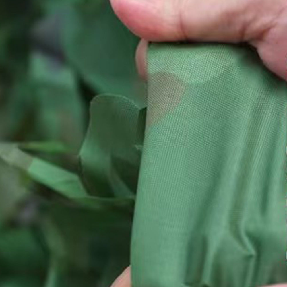 300 x 500 cm Double-Layer Nylon Camouflage Camping Net Sun Shade Green
