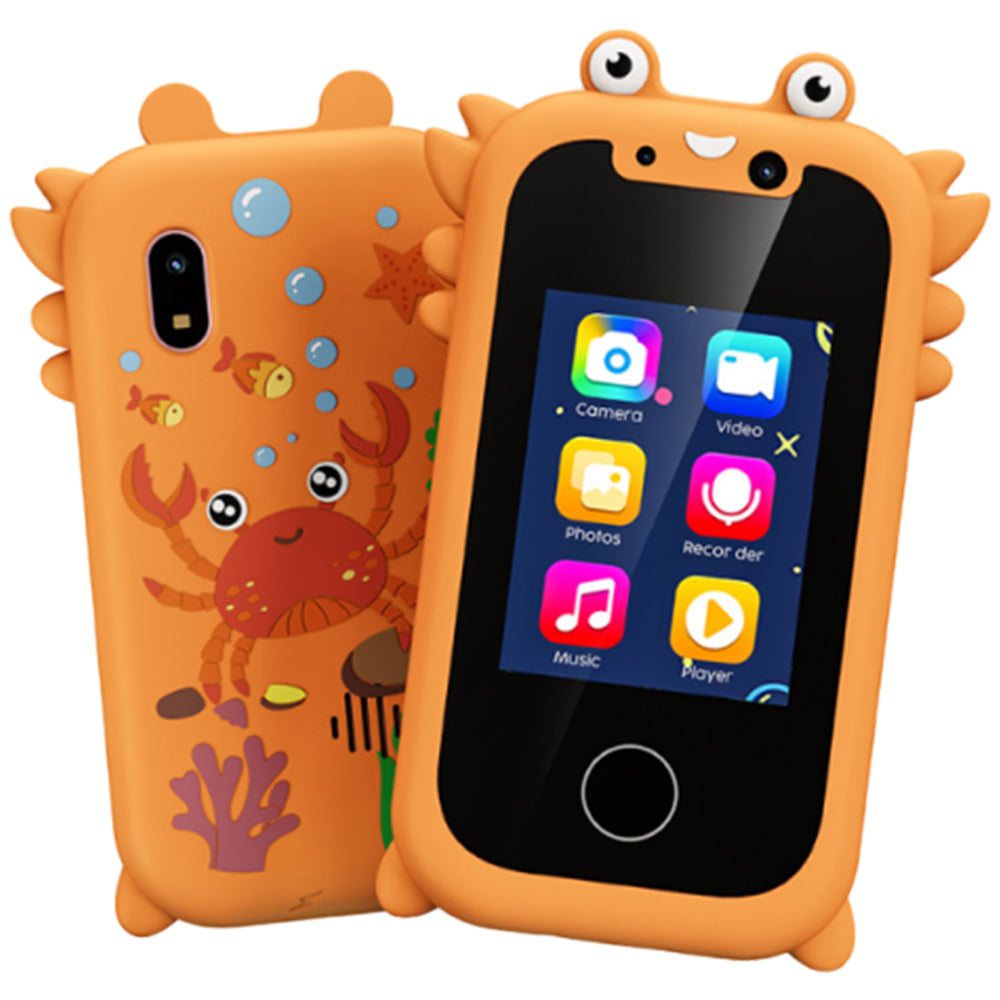 Kids Smart Phone Toy With Dual Camera Touchscreen Toy Phones For Kids With 512MB Card