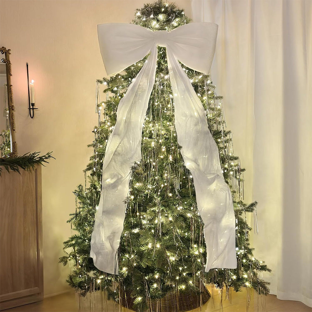 Giant Bows Big Velvet Bow For Christmas Tree Topper Wedding Party