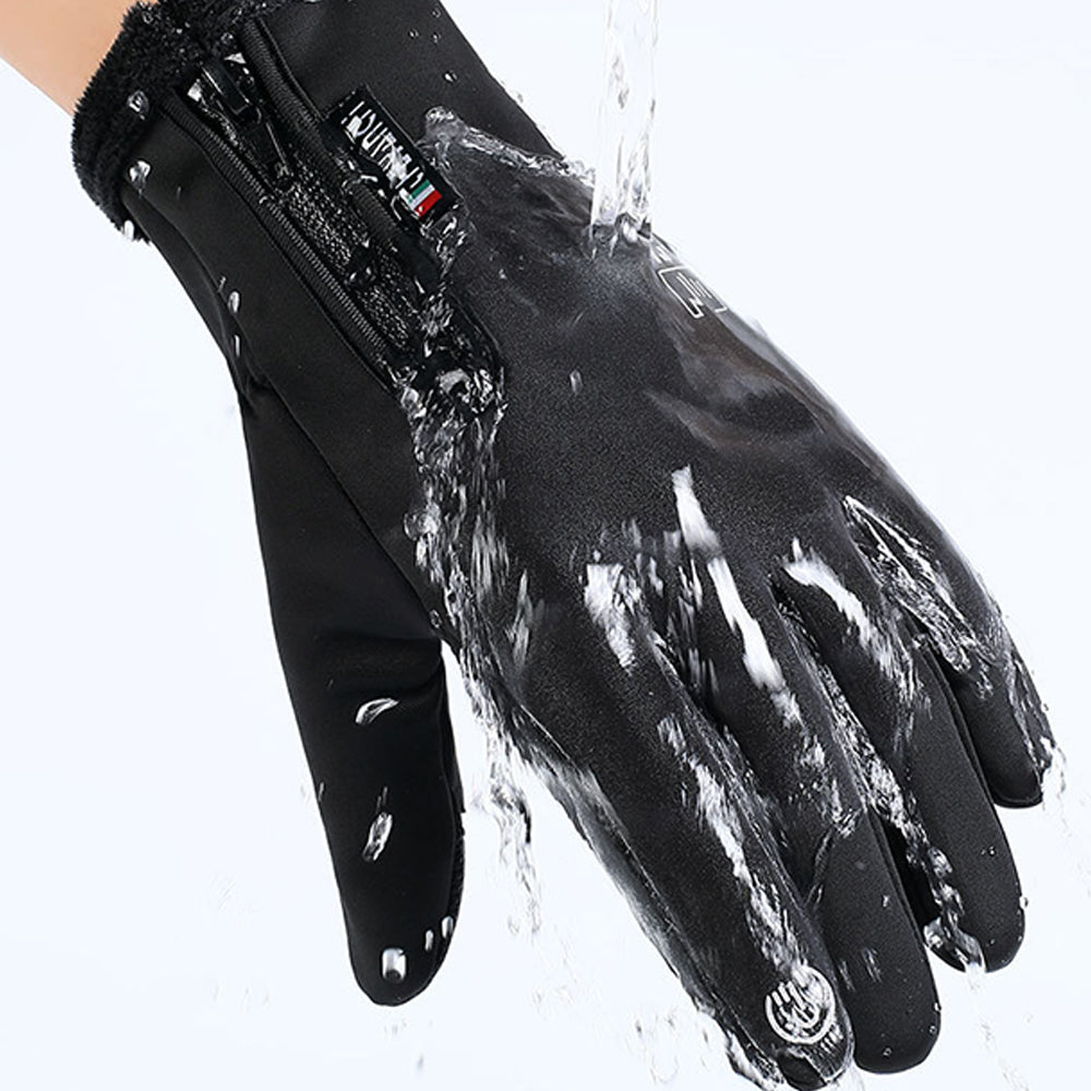 Winter Fishing Gloves with 2 Flip Finger for Touchscreen
