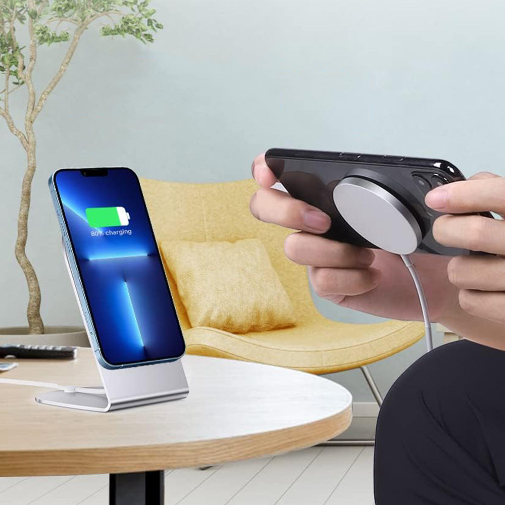 Wireless Charger Charging Stand for iPhone 16/15/14/13/12 Series Charging Pad