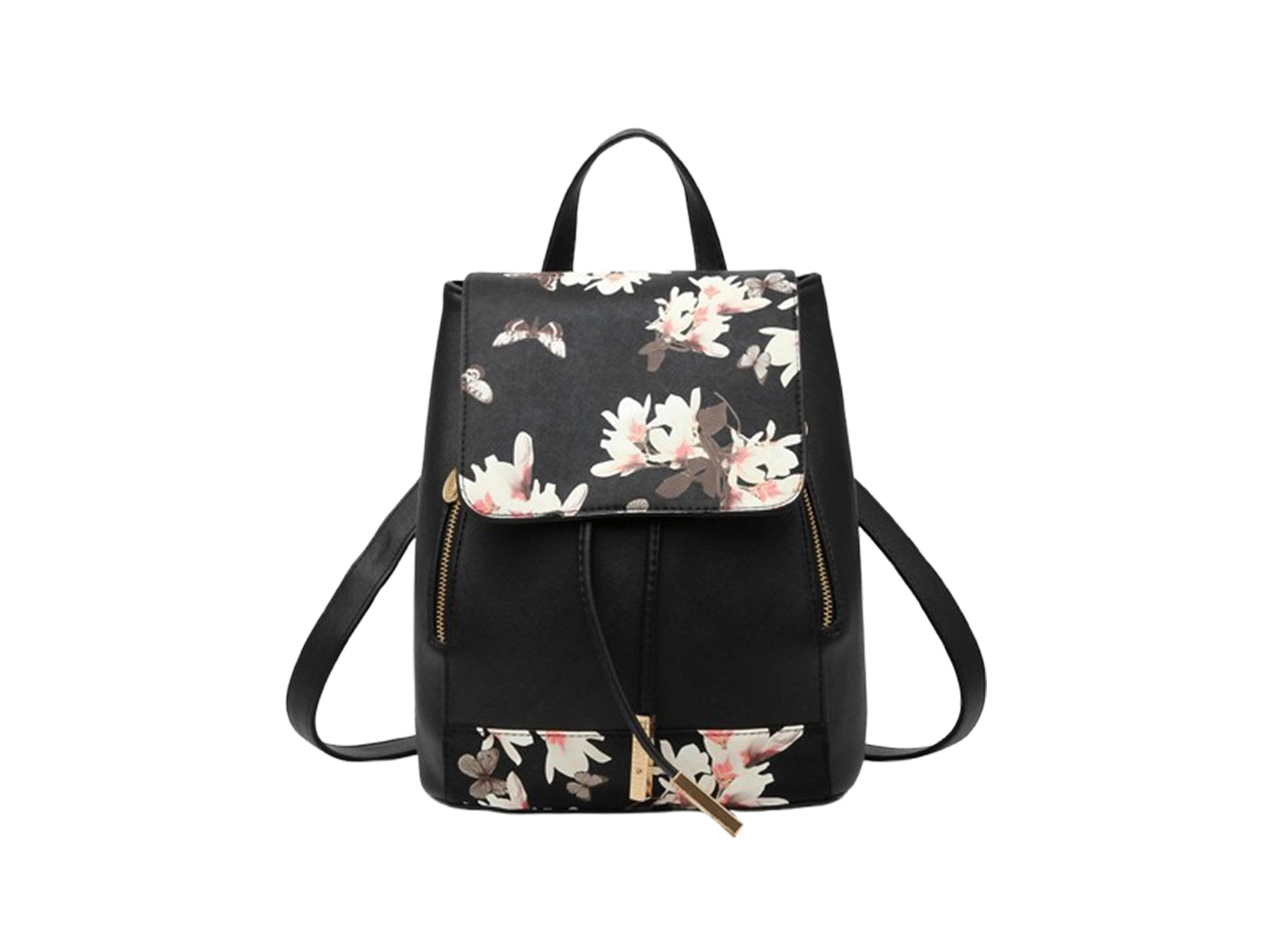 Womens PU Leather Fashion Backpacks