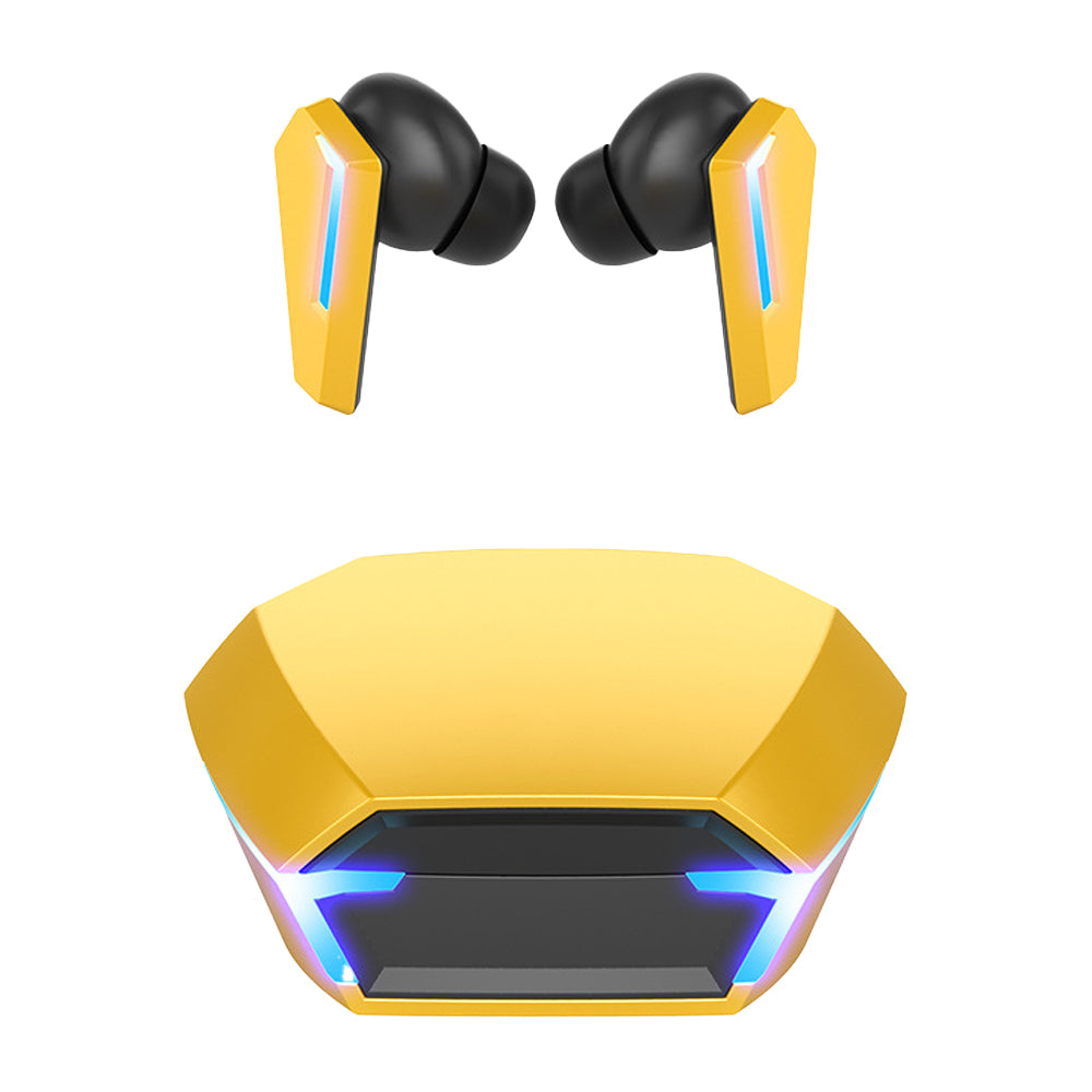 Wireless Bluetooth Gaming Earphones In-Ear Headsets with Breathing Light