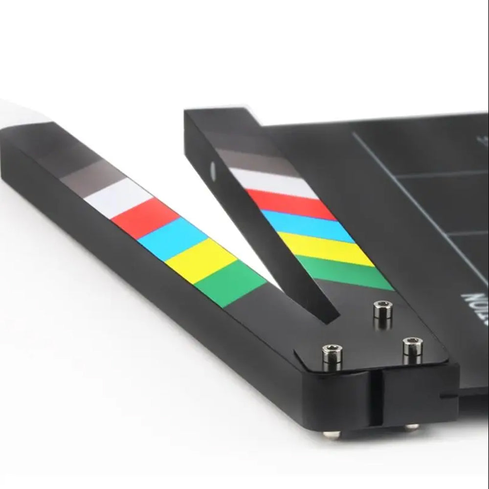 TV Movie Action Scene Clapper Board
