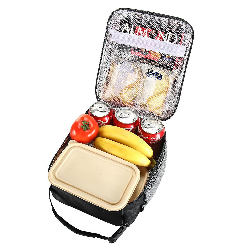 Large Capacity Insulated Lunch Bag Reusable Cooler Tote for Work Travel Picnic
