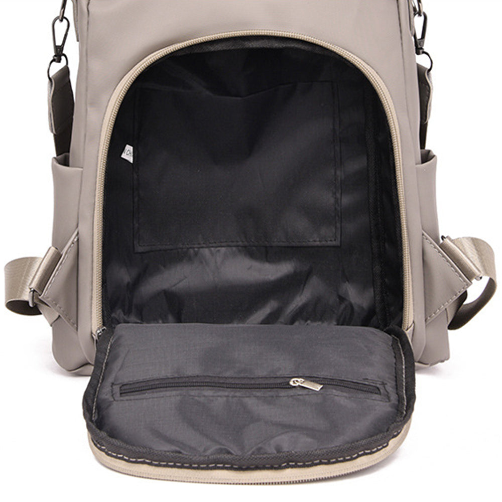 Women Anti-Theft Backpack Detachable Strap Handbag