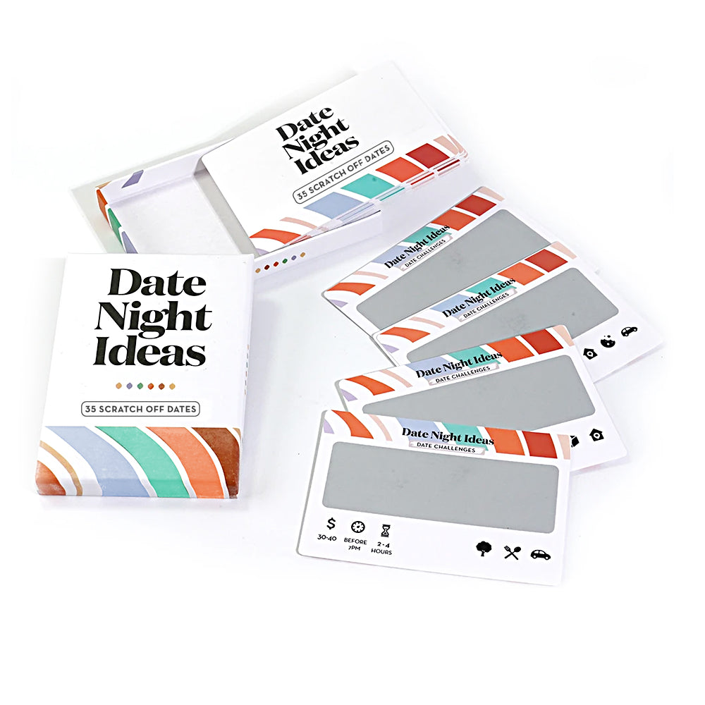 Date Night Ideas Cards Romantic and Funny Scratch off Card Game for Couples
