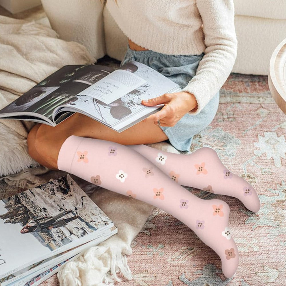 Women's Compression Socks Compression Support Circulation Socks 15-20Mmg
