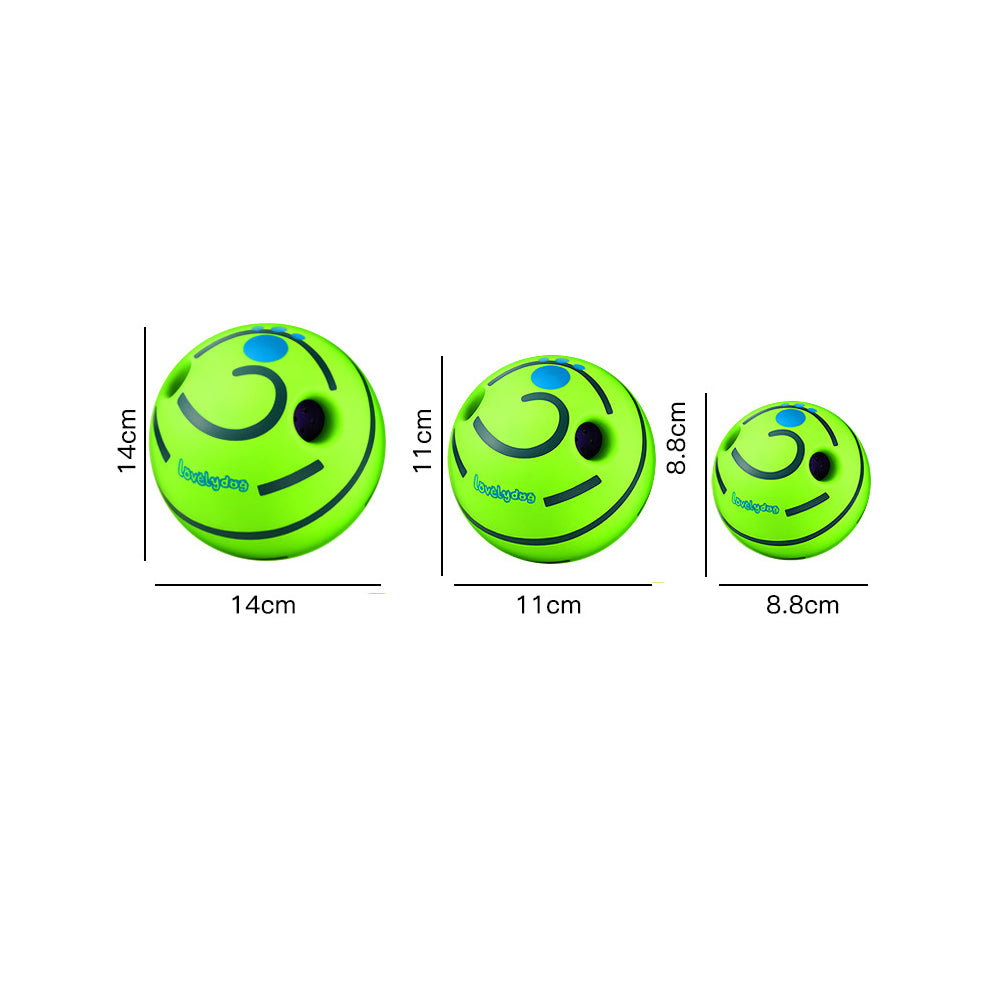Wobble Wag Giggle Dog Ball Interactive Dog Toy Ball